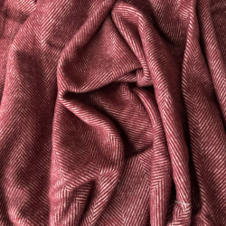 Единично вълнено одеяло, размер 150х210, цвят бордо